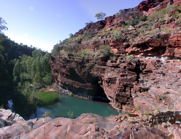 Fortescue Falls (panorama)